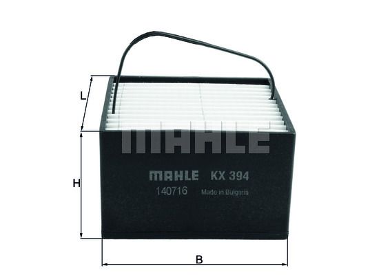 Mahle/Knecht KX394 Топливный фильтр